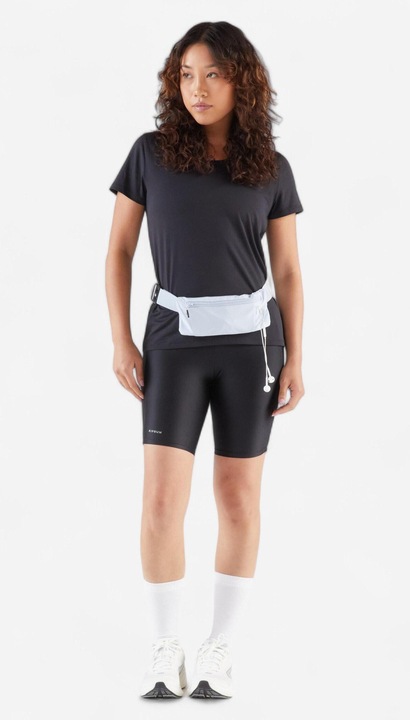 Kiprun Laufgürtel Smartphone Damen/Herren - Basic 2 grau