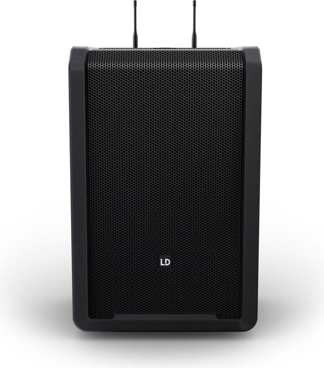 Actual product image LD Systems ANNY® 10 HBH 2 B5 - 10" mobile Bluetooth® PA speaker with rechargeable battery, mixer, 1x wireless (Active)