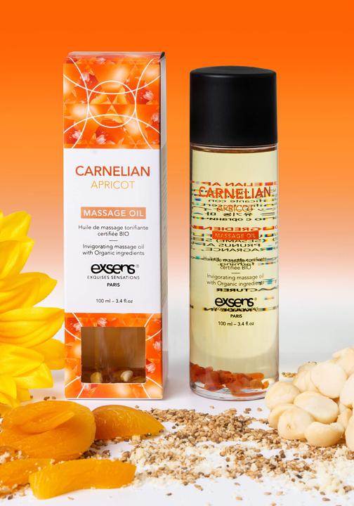 Productafbeelding Exsens Erotische Massageolie Abrikoos (100 ml)