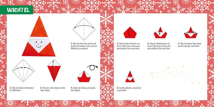Actual product image 88 x Origami Kids – Weihnachten (German, Thade Precht, 2023)