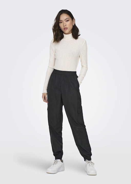 Produktbild Only Normal geschnitten Mittlere Taille Hose Cargo-Hose (L)