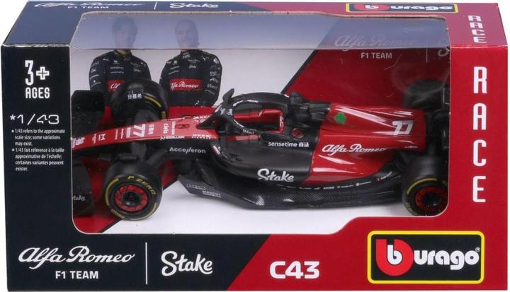Actual product image Bburago Alfa Romeo F1