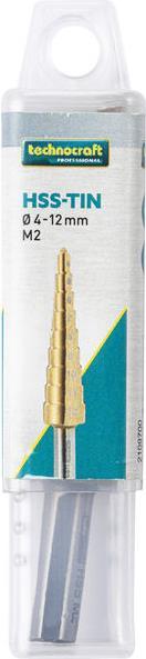 Actual product image technocraft Stufenbohrer HSS-G-M2, 4-12 mm (4-12mm)