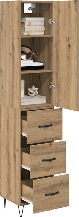 Image du produit vidaXL Aufbewahrungsmöbel (34.50 x 34 x 90 cm)