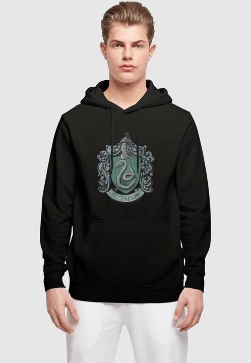 Produktbild Absolute Cult Harry Potter - Distressed Slytherin Crest Hoody - 117535 (L)