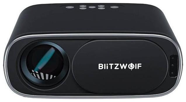 Productafbeelding BlitzWolf BW-V4 1080p LED beamer / projector, Wi-Fi + Bluetooth (zwart)