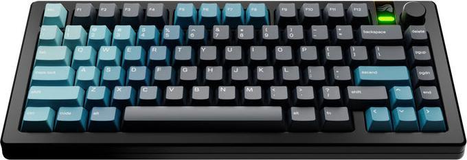 Immagine prodotto Glorious GPBT Copritasti Gradienti, Layout ANSI (US), PBT, Dye-Sub - Ghiaccio Celeste