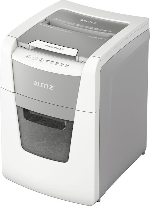 Produktbild Leitz Aktenvernichter IQ Autofeed Small Office 100 Partikelschnitt 34 l (Partikelschnitt)