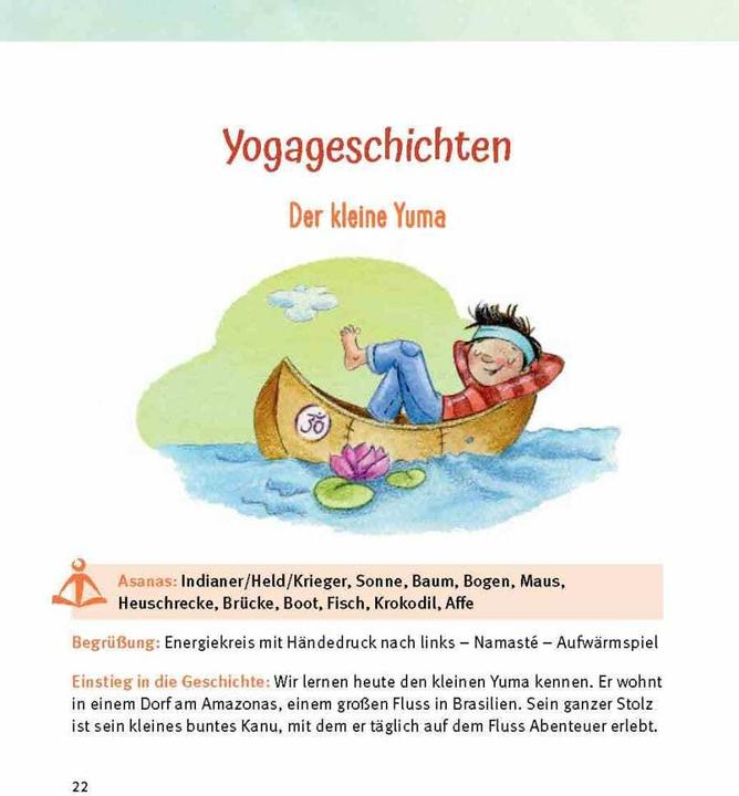 Produktbild 12 Kinderyoga-Mitmachgeschichten (Deutsch, Gabriele Pohl, Gertrud Fassl, 2023)