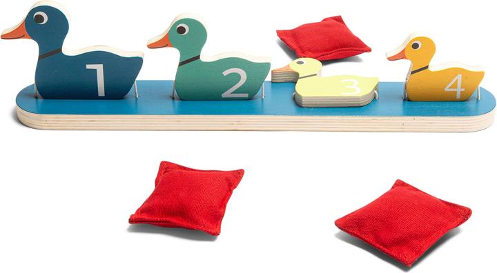 Produktbild BS Toys Ducks in a Row - Wurfspiel (Französisch, Deutsch, Italienisch, Englisch)