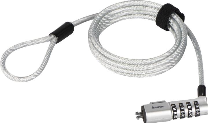 Actual product image Hama Nano security cable lock