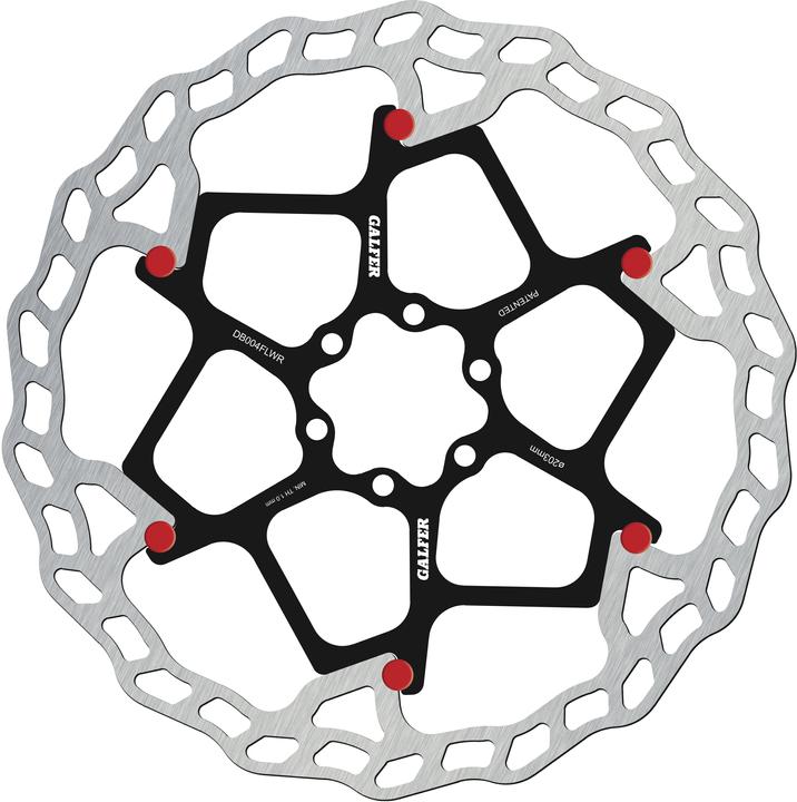 Produktbild Galfer Bike GALFER Disc Wave Floating 203mm x 1.8mm red (203 mm)