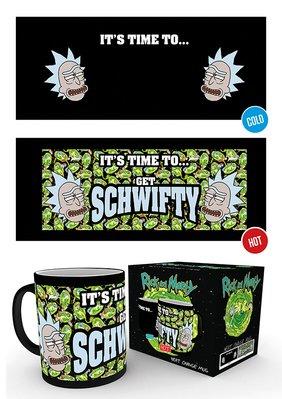 Produktbild GYE Rick and Morty: Get Schwifty - Tasse mit Thermoeffekt (295 ml, 1x)