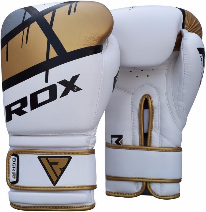 Image du produit Rdx Boxing glove BGR-F7 golden (10 OZ, Taille unique)