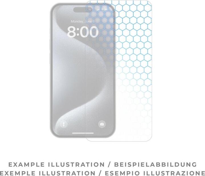 prio Verre trempé anti-rayures pour iPhone 16/15/15 Pro (6,1 pouces) clair (1 pcs, Apple iPhone 15, Apple iPhone 15 Pro, Apple iPhone 16)