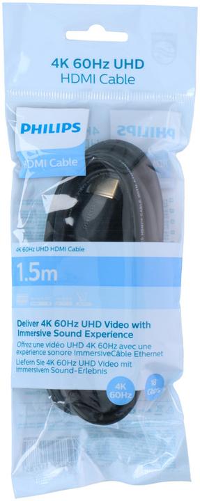 Produktbild Philips CABLE HDMI 1.5M SWV5510/00 (1.50 m, HDMI, 2.0)