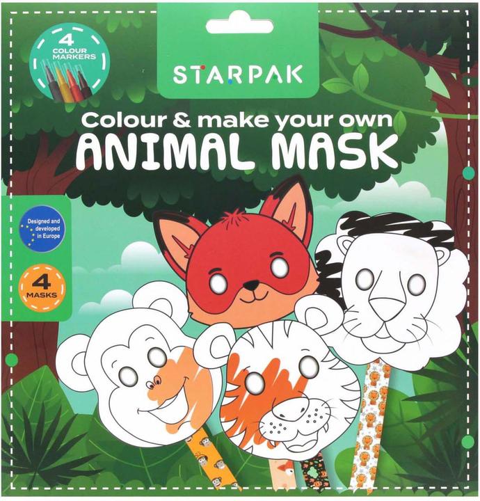 Produktbild Starpak Tiermasken 4 Stk