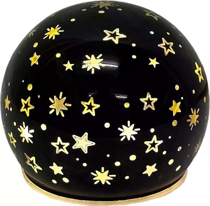 Produktbild GuGus LED Glas Kugel schwarz