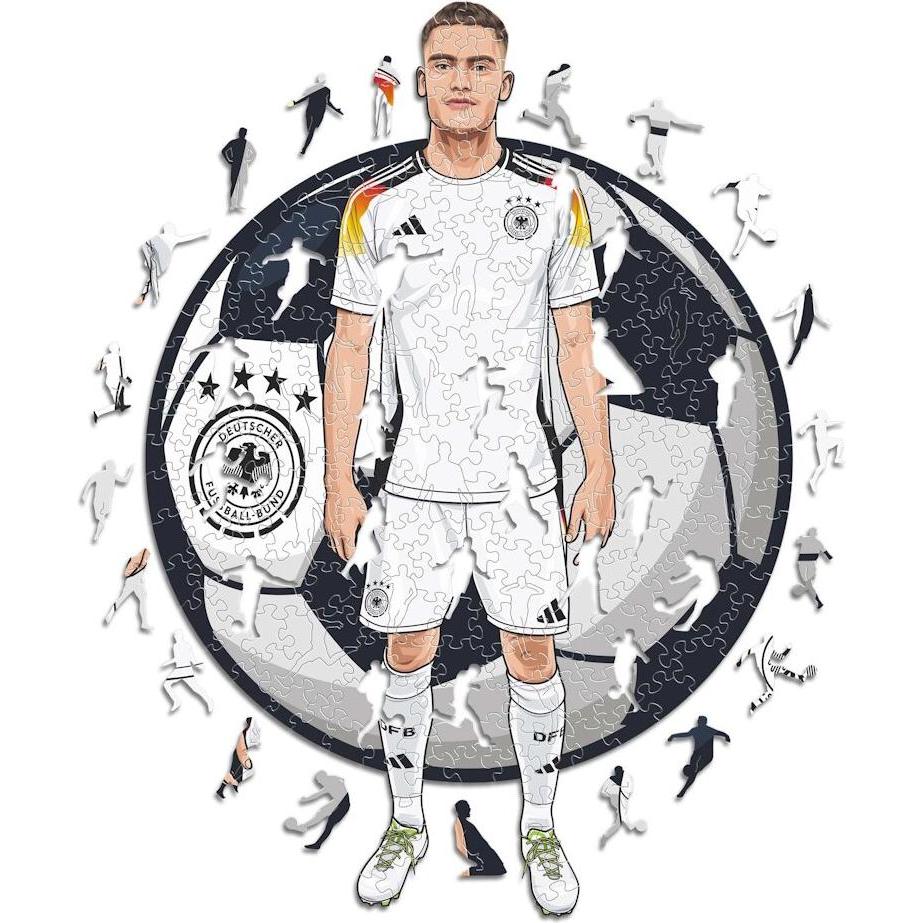 Iconic Florian Wirz (Deutsche Nationalmannschaft) - Holz Puzzle Grösse M (270 Teile) (270 Teile)