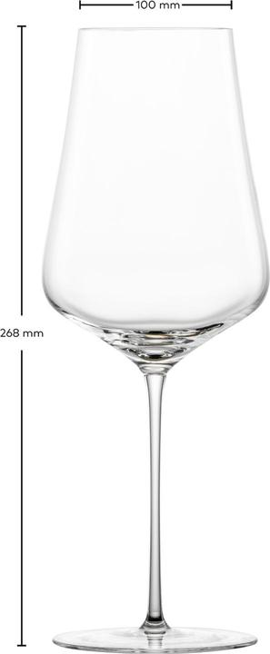 Produktbild Zwiesel Bordeauxglas Duo 130 2 Stück (72.90 cl, 2 Gläser, Rotweingläser)