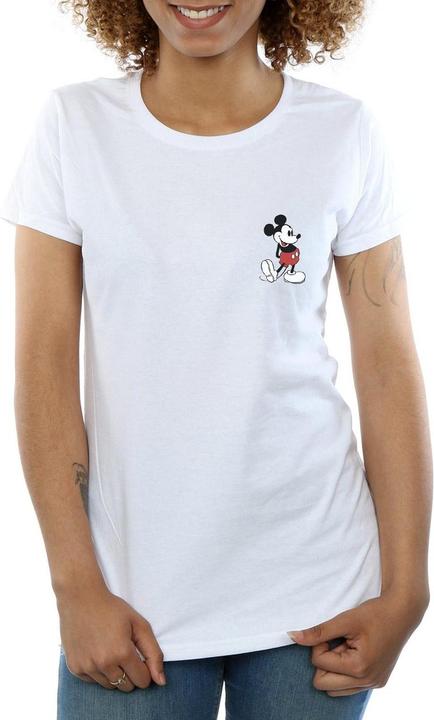 Immagine prodotto Disney Mickey Mouse Kickin Retro Chest Maglietta Donna (S)