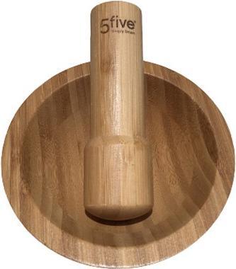 Actual product image Bekos Bamboo mortar with pestle