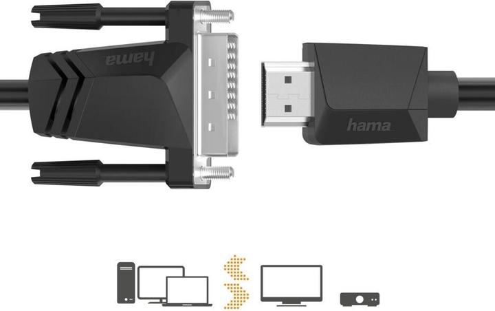 Produktbild Hama DVI — HDMI (Typ A) (3 m)