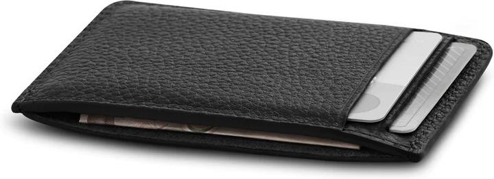 Actual product image Woolnut Leather Card Holder -korttikotelo, musta