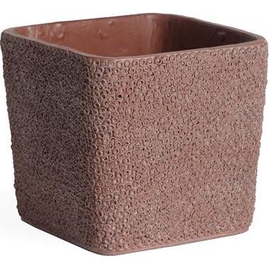 Domoletti, Vaso da fiori, Flower pot BTP07G, cement, red