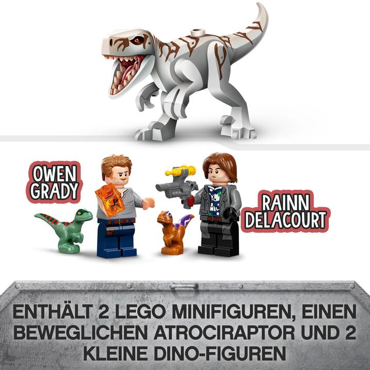 Produktbild LEGO Atrociraptor: Motorradverfolgungsjagd (76945, LEGO Jurassic World)