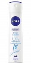 Actual product image NIVEA Fresh Natural (Spray, 150 ml)