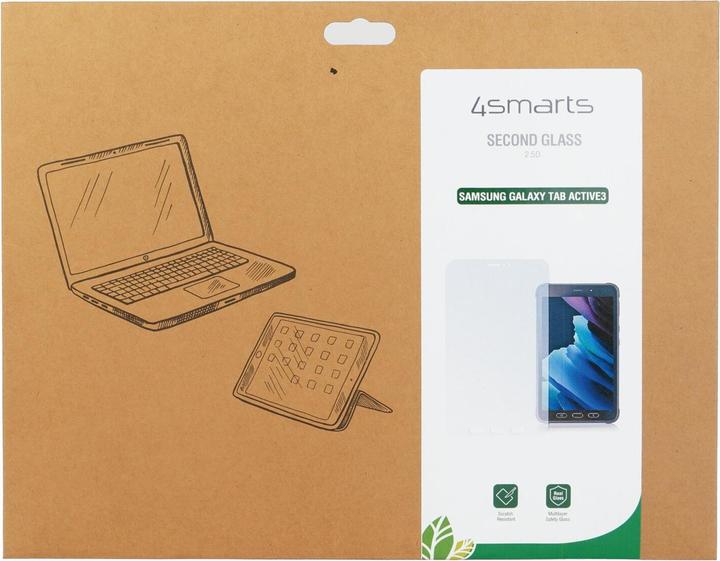 Image du produit 4smarts Deuxième verre 2.5D (1 pcs, Samsung Galaxy Tab Active 3)