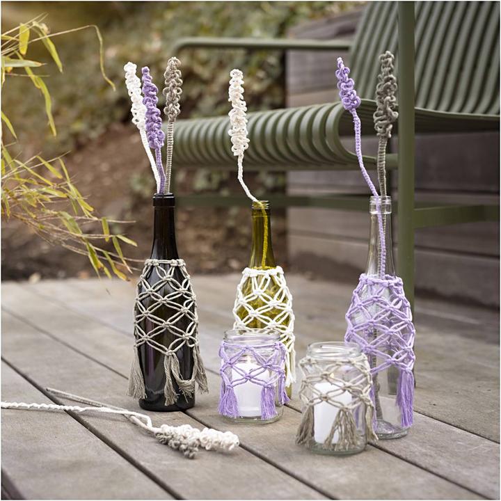 Produktbild Creativ Company Craft Kit Macramé - Glass Decoration (977626)