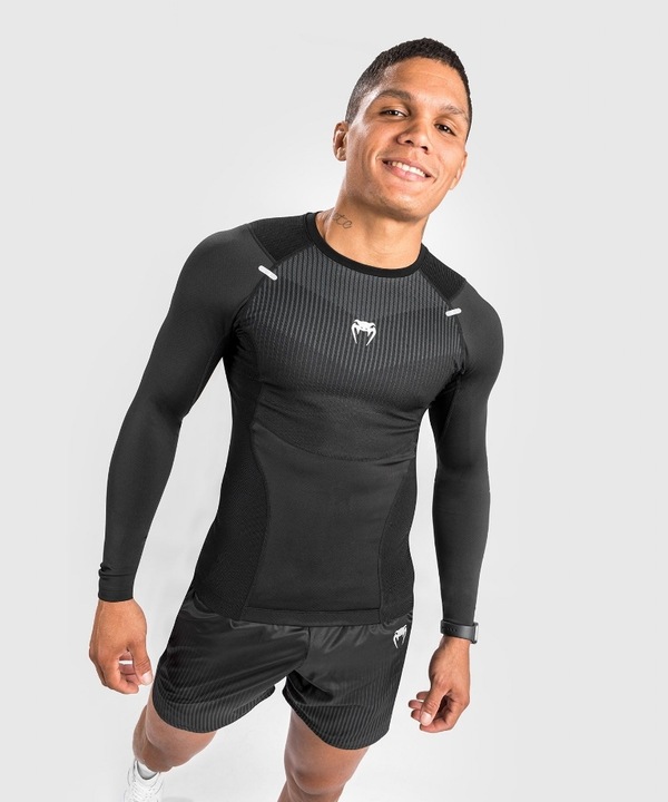 Immagine prodotto Venum Biomecha Rashguard Long Sleeves - Black/Grey - XL (XL)