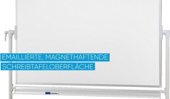 Actual product image Franken Whiteboard Mobile Pivot Enamel (120 x 90 cm)