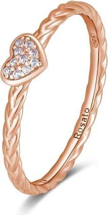 Produktbild Rosato Romantic bronze ring with zircons Allegra RZA018 - Circuit: 56 mm (56)