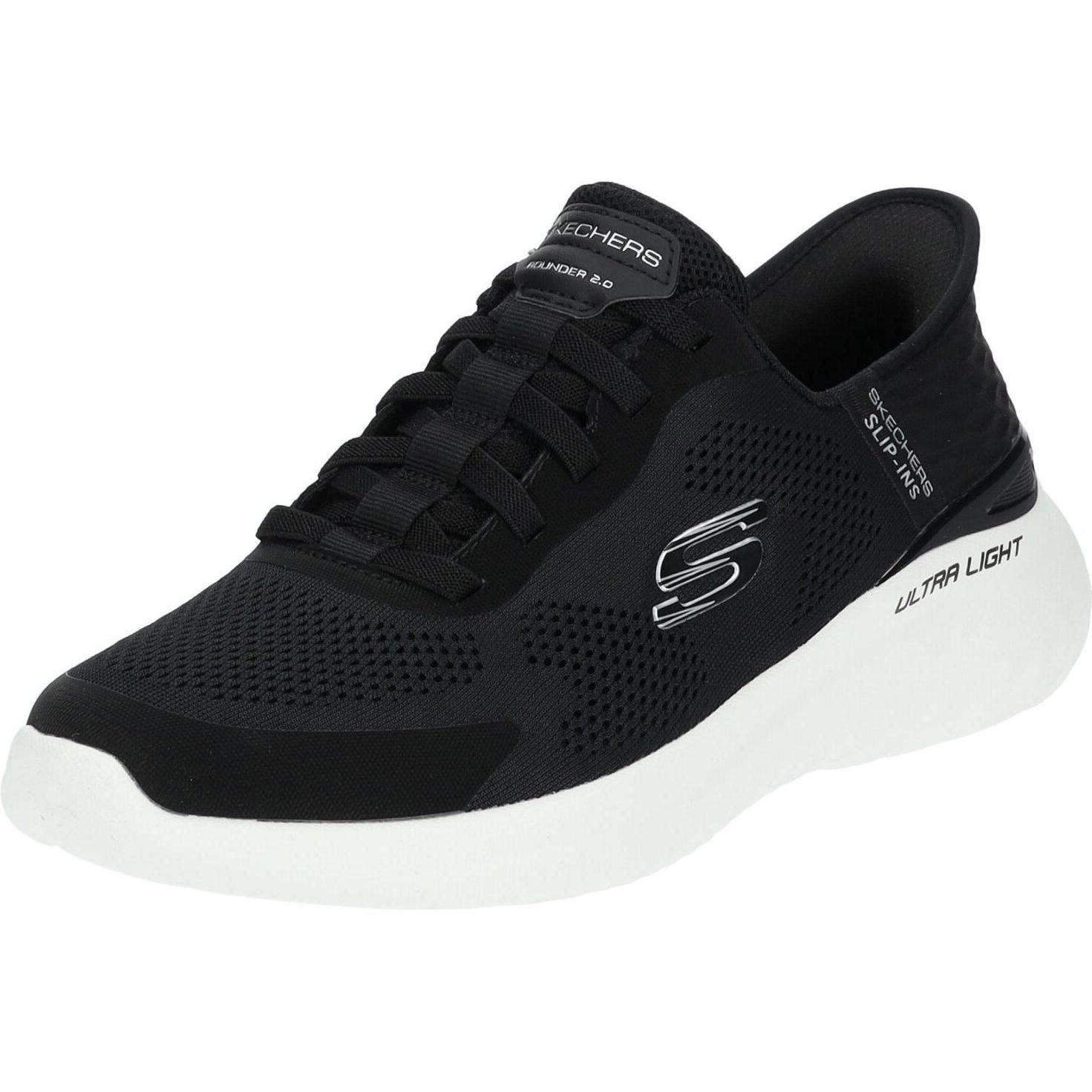 Skechers, Herren, Sneaker, Sneaker, Schwarz, (42.5)