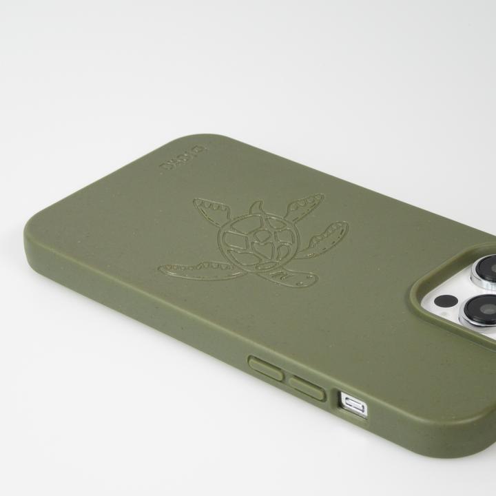 Actual product image Bioka Coque biodégradable et compostable Eco-Friendly Esprit de la tortue (Apple iPhone 14 Pro Max)