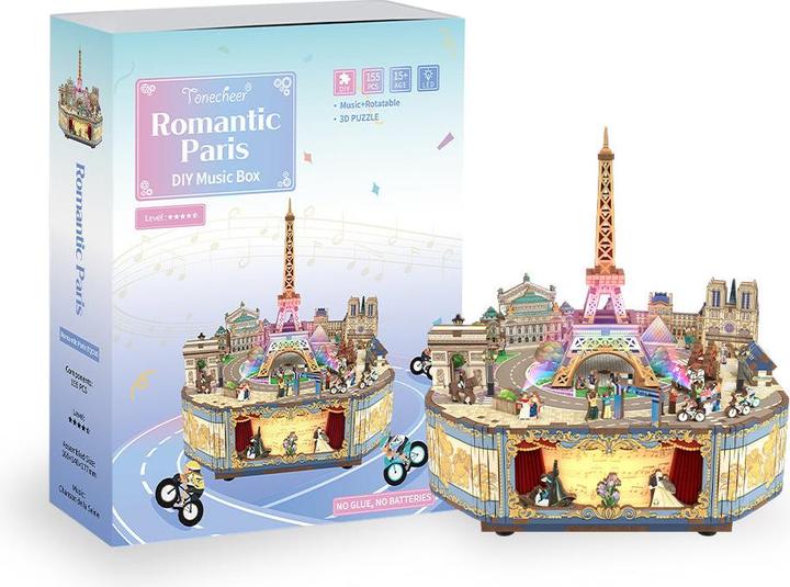 Immagine prodotto Tonecheer Romantic Paris - Spieluhr