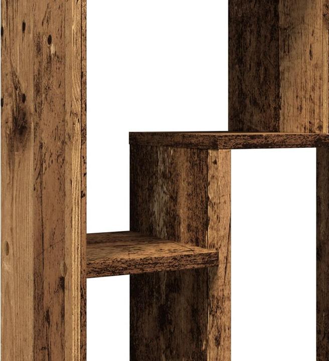 Produktbild VidaXL Bücherregal Raumteiler Standregal Aktenregal Büroregal Altholz-Optik (63 x 20 x 90 cm)
