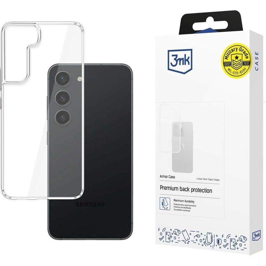 3MK Samsung Galaxy S23 5G - Pantserhoesje (Samsung Galaxy A23 5G), Smartphonehoes, Transparant