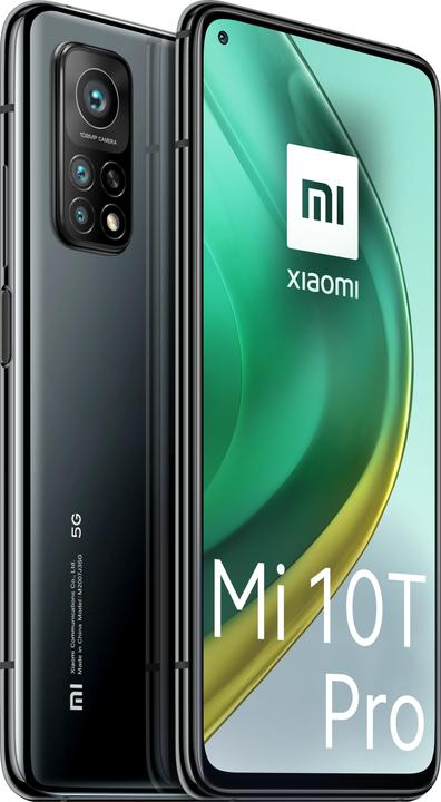 Produktbild Xiaomi Mi 10T Pro (256 GB, Cosmic Black, 6.67", Dual SIM, 108 Mpx, 5G)