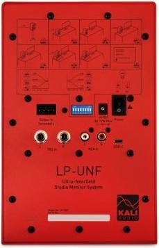 Actual product image Kali Audio LP-UNF (Pair) Red (Pair, 1x 160 W)