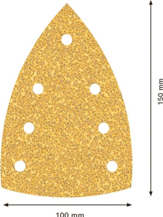 Produktbild Bosch Professional Zubehör EXPERT C470 Schleifpapier, 100 x 150 mm, G 40, 50 Stück (40)