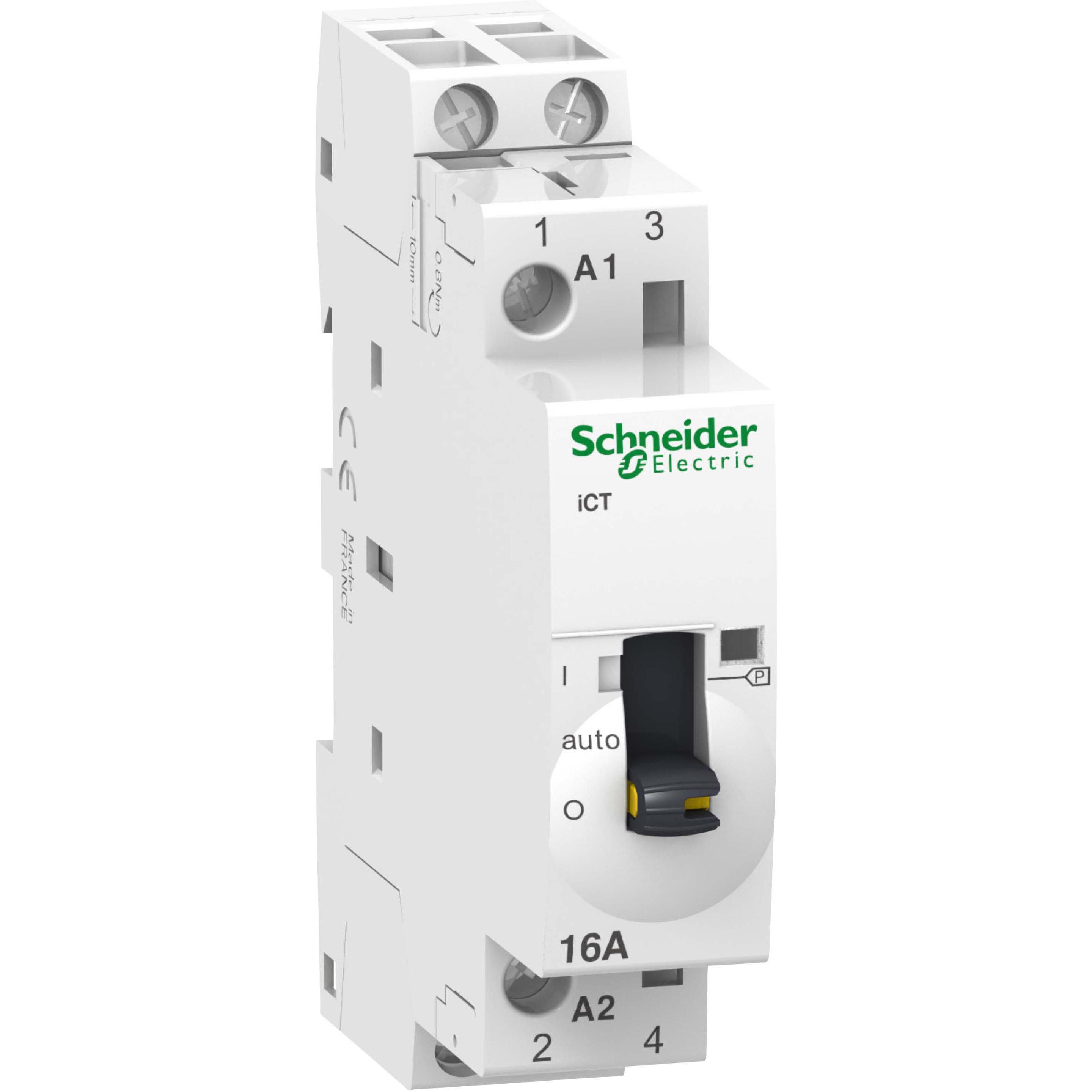 Schneider Electric SE A9C23512 Vorwahlrelais ICT 2S 16A 220VAC, Elektronikzubehör + Gehäuse