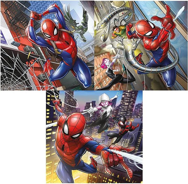 Produktbild Clementoni Spiderman Puzzel 3x48st. (48 Teile)