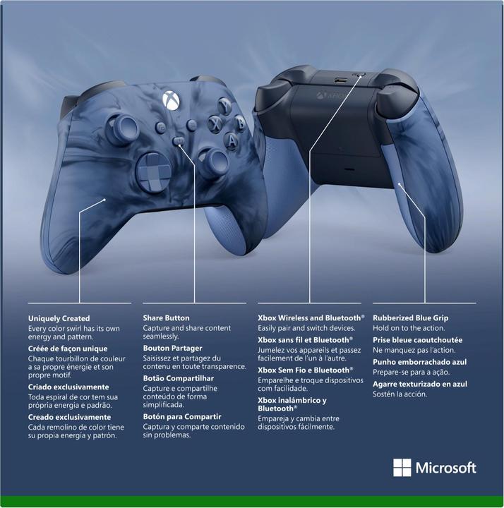 Produktbild Microsoft Xbox Wireless Controller - Stormcloud Vapor (Special Edition) (Xbox Series X, Xbox Series S, PC)