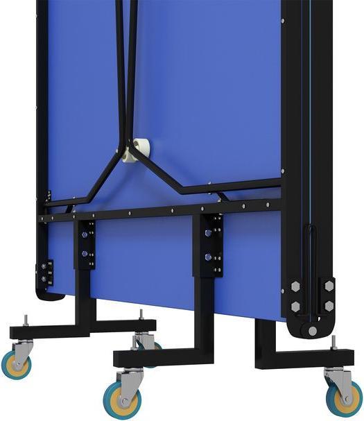 Image du produit Swisshandel24 Tischtennisplatte, Klappbar Tischtennistsich mit Netz, Rollen, Blau