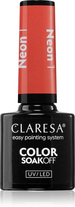 Produktbild Claresa Soak Off Uv/Led Neon Gel Polish 1 5G (Neon, UV-Gel Lack)