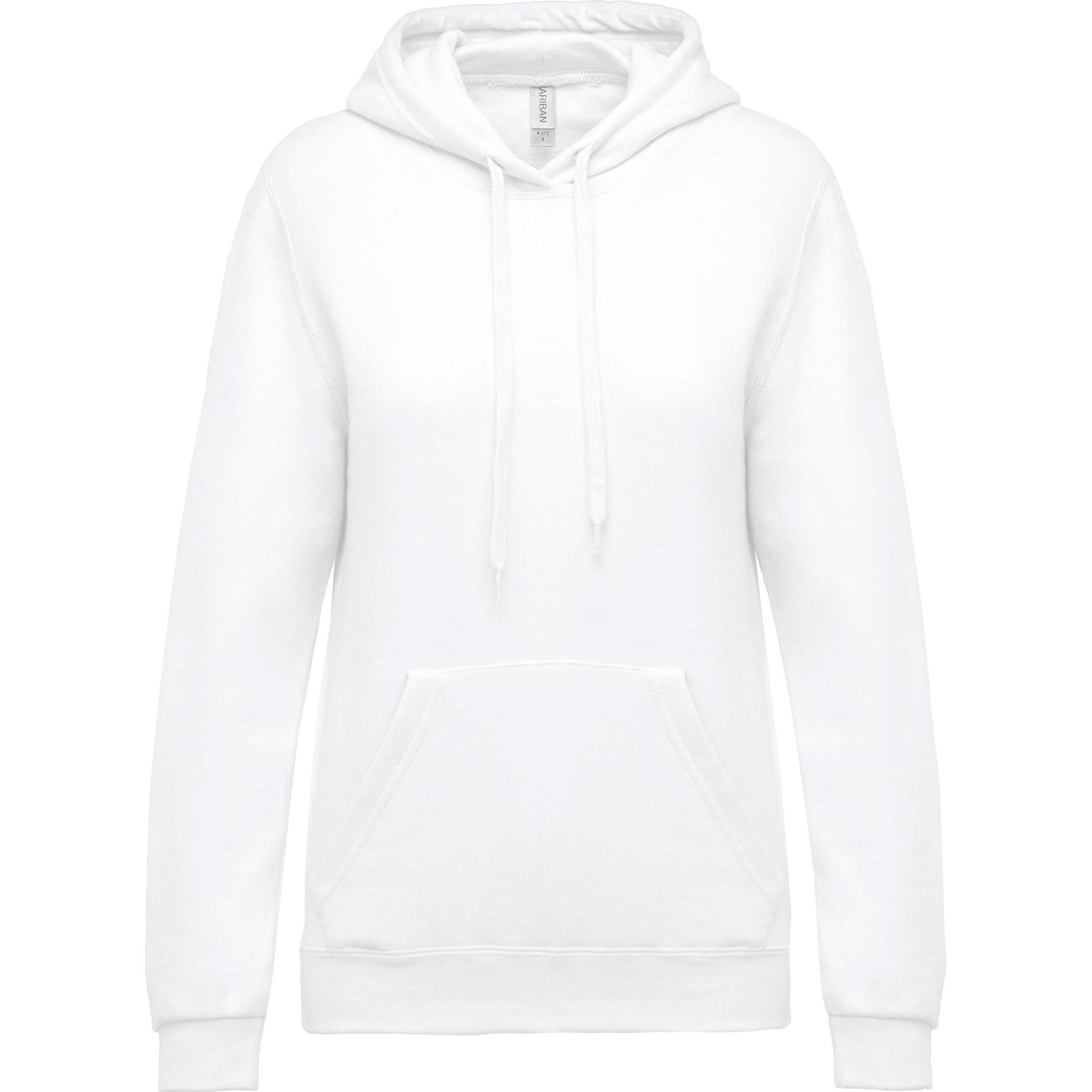 Thumbnail - Kariban, Pullover, Kapuzenpullover Frau, Grau, (S)